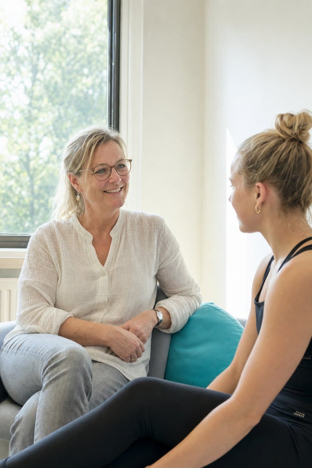 Sportpsychologen in het netwerk aan het werk